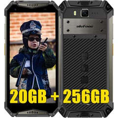 ULEFONE - Celular Armor 20WT 20GB+256GB-Negro