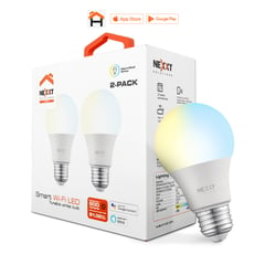 NEXXT SOLUTIONS - Foco Led Inteligente NEXXT - W120 2 PACK