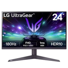 LG - Monitor Gamer UltraGear 24″ 24GS50F-B Panel VA FHD 180Hz HDR10