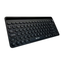 TEROS - Teclado, Teros, Inalámbrico, 2.4GHZ + BT 3.0 + BT 5.2, Negro