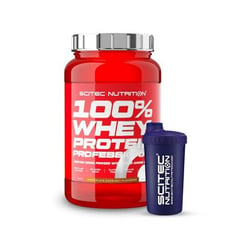 SCITEC NUTRITION - PROTEINA 100% WHEY PROFESSIONAL 2LB CHOCOLATE SHAKER GRATIS - SCITEC