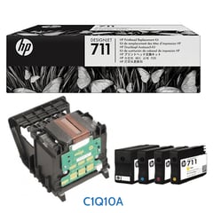 HP - KIT DE CABEZAL 711 /C1Q10A) PARA DESIGNJET T120/T520