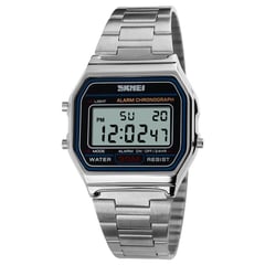 SKMEI - Reloj Clásico Digital Silver 1123 Hombre