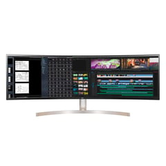 Monitor 49WL95C-W 49 UltraWide Dual QHD HDMIDPUSB-CAUDIO