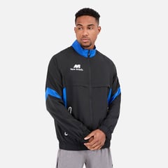 NEW ATHLETIC - Cortaviento Warry Negro Con Turquesa Hombre