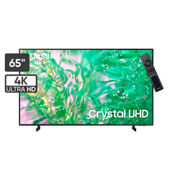 SAMSUNG - TELEVISOR 65 SMART TV 4K - UN65DU8000GXPE NEGRO