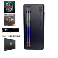 RYZEN - Computadora PC GAMER 3 3200G 8GB RAM 240GB SSD Windows 11 Pro