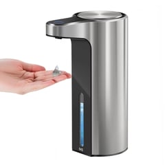 EKO - Dispensador jabón líquido sensor USB Smart acero 250ml