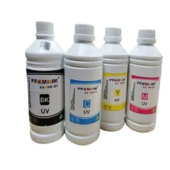 PREMIUM INK JET - Tinta Premium UV Pack Black Cian Yellow Magenta Hp Canon Epson