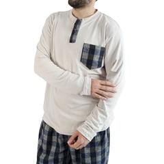 MORFEOHOME - Pijama de Franela Hombre