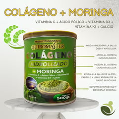 GENERICO - Colágeno Hidrolizado + Moringa - 500 gramos