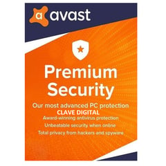 AVAST - Antivirus Premium Security 1 dispositivo,1Año