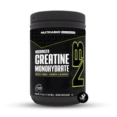 NUTRABIO - Nueva Creatina Monohidratada Grado Farmacéutico - 500 gr