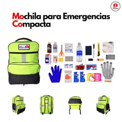 GENERICO - Mochila De Emergencia Compacta - Evans Emergency