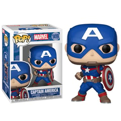 FUNKO - Pop Marvel - Captain America - Capitán América