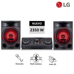 LG - Minicomponente XBOOM CL87 2350watts Luces Multi Color