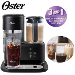 OSTER - Cafetera frappé con licuadora BVSTDC03B