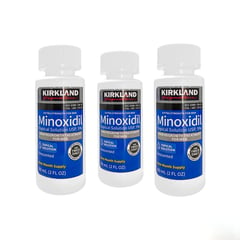 KIRKLAND - PACK 3 Minoxidil Liquido 60ml