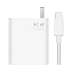 XIAOMI - CARGADOR CARGA RAPIDA 67W GAN CHARGER 2C1A