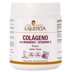 ANA MARIA LAJUSTICIA - COLÁGENO CON MAGNESIO Y VITAMINA C sabor fresa