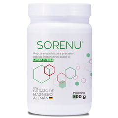 SORENU - SUPLEMENTO VITAMINICO CON CITRATO DE MAGNESIO 500GR