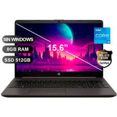 HP - Laptop 250 G10 I5-1335U, 8GB RAM, 512GB SSD, 15.6, SIN WINDOWS (9E4Y4LT)