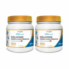 2x1 Colageno Hidrolizado Premium Viscofan COLLinstant® 500gr x 2 ALEMAN 100% Puro