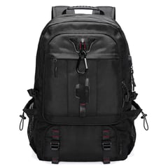 CAPTURE - Mochila Hombre 1555 Expandible Viaje Laptop Negro