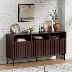 GENERICO - Aparador Moderno Mikari Marron R&R MUEBLES