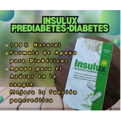 GENERICO - INSULUX SUPLEMENTO PARA DIABETE