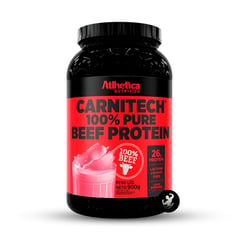 ATLHETICA NUTRITION - Proteína carne Carnitech 2lb - Morango