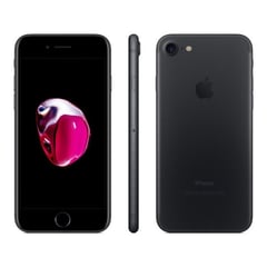 APPLE - IPhone 7 32GB, Grado B, Negro, Bateria 100%, Entrega Inmediata, Reacondicionado