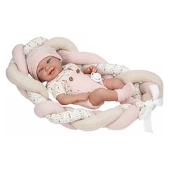 REBORN - Muñeca Elegance 42Cm Zoe con Cojin - Rosa