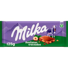 MILKA - Chocolate con Avellanas Troceadas 100gr