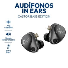 KZ - CASTOR BASS EDITION - AUDIFONOS IN EAR - IEM