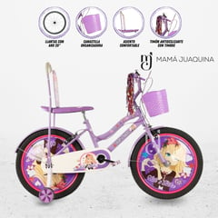 GENERICO - Bicicleta para Niña Aro 20 «HI ROSE II» Purple