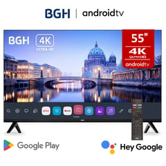 BGH - Televisor 55" UHD 4K Android TV B5524UK6AIP 2024