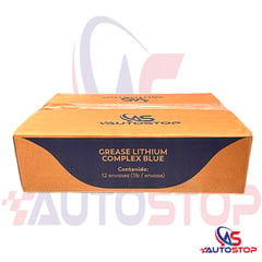 AUTO STOP - Caja x12 Grasa Multiproposito Complejo de Litio 453 gr.