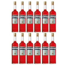 CAMPARI - Licor Bitter Original Botella 750ml - 12 UND