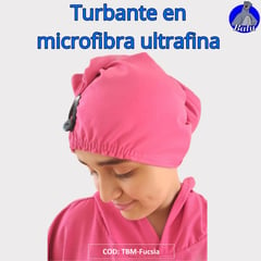 GENERICO - Turbante de baño en microfibra ultrafina