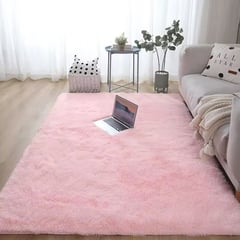 SALA FABULOSA - Alfombra súper grande 2x240 mts extra suave y elegante- Baby pink