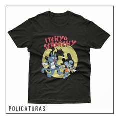 GENERICO - POLO JERSEY ITCHY & SCRATCHY