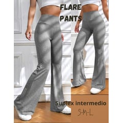 GENERICO - PANTALON FLARE PANTS SUPLEX INTERMEDIO