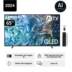 SAMSUNG - Televisor QLED Tizen OS Smart Tv 65 4K QN65Q60DAGXPE