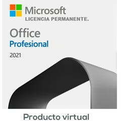 MICROSOFT - Licencia Permanente Office 2021 Profesional Plus