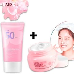 GENERICO - Bloqueador solar y crema hidratante japan sakura-laikou