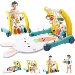 GENERICO - Juego para Bebes Caminador y Piano 2 en 1 Piano Rack Walker