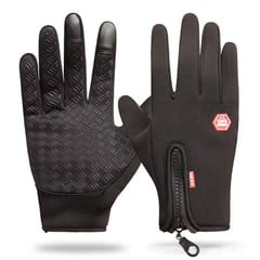 GENERICO - GUANTES TACTIL IMPERMEABLE TERMICO CICLISMO MOTO TREKKING