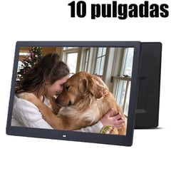 SHARGE - Marcos digitales Multifuncional 10 pulgadas 16GB MP4 Negro