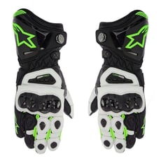 ALPINESTARS - GUANTES PARA MOTO DE CUERO CON PROTECCIONES GP - PRO